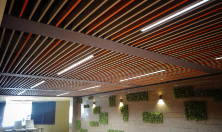 Z-Shaped Open Screen Ceiling